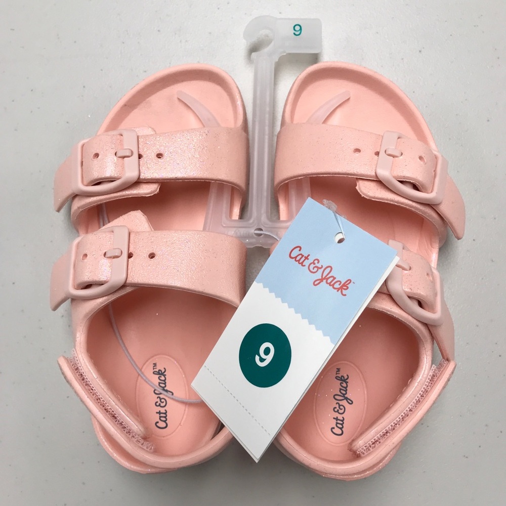 Cat & Jack Kids Peach Sandals